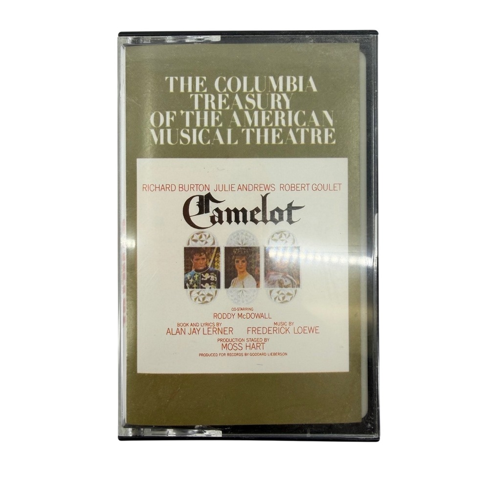 Camelot Original Broadway Cast Cassette Richard Burton Julie Andrews CT32602